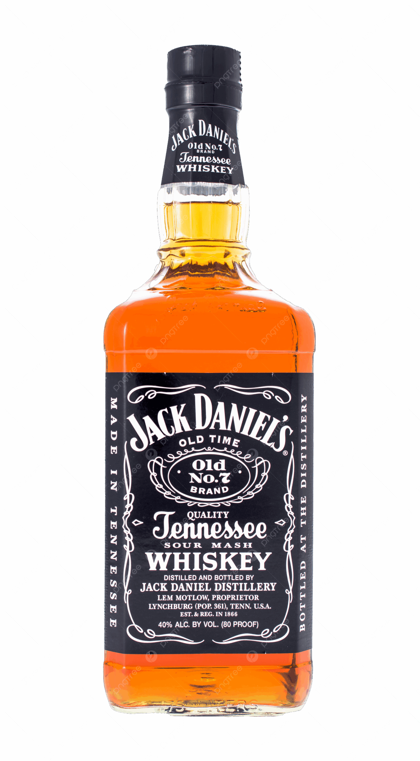 Jack Daniels Bottle Bottle Daniels Alcohol PNG Transparent 