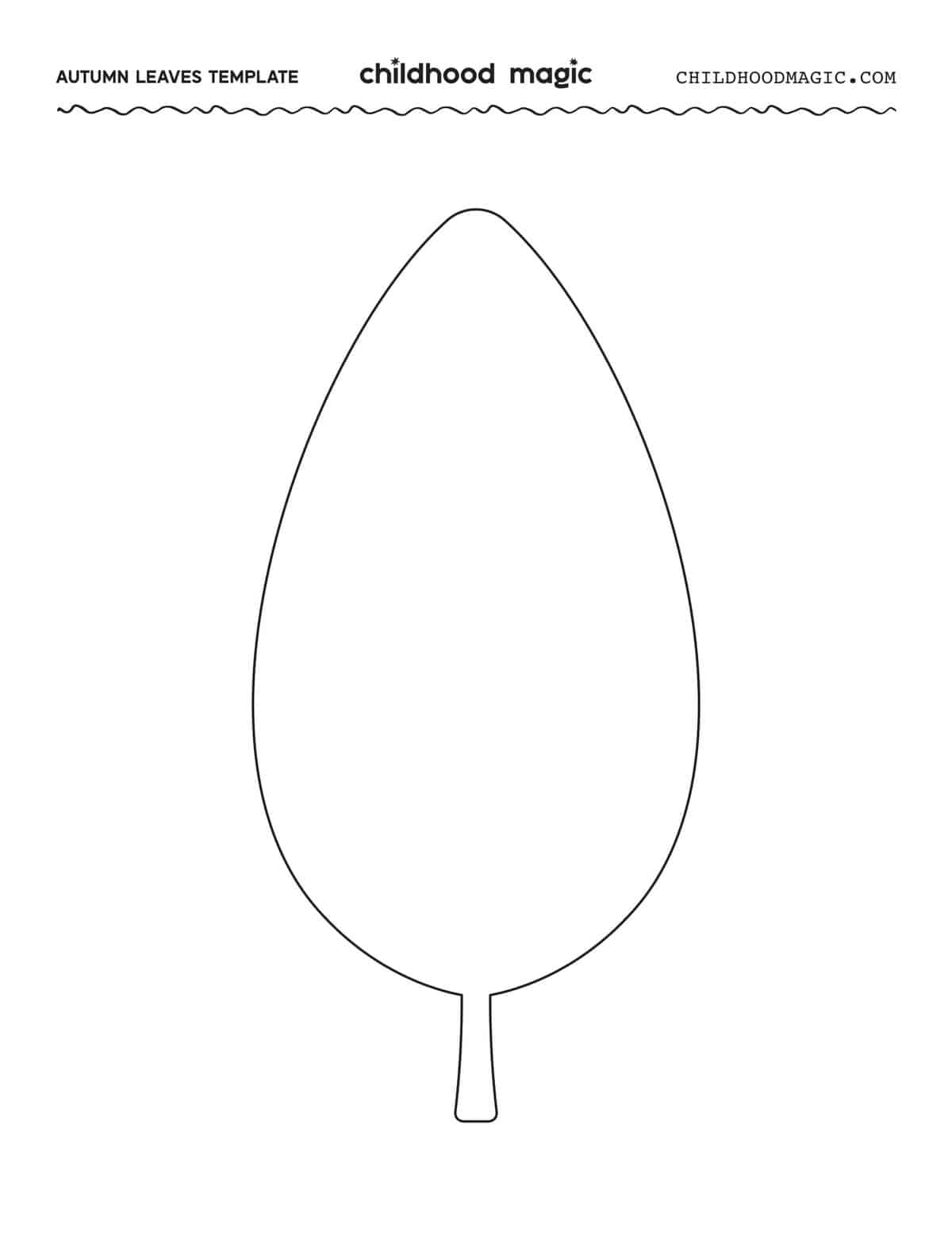 Maple Leaf Template Printable Free