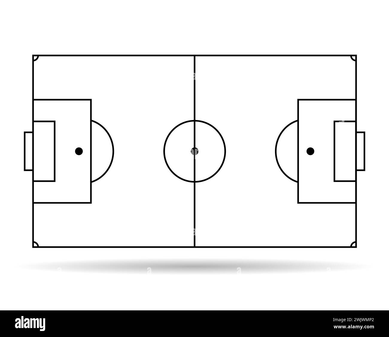 League Goal Football Area Cut Out Stock Images Pictures Page 2 Alamy