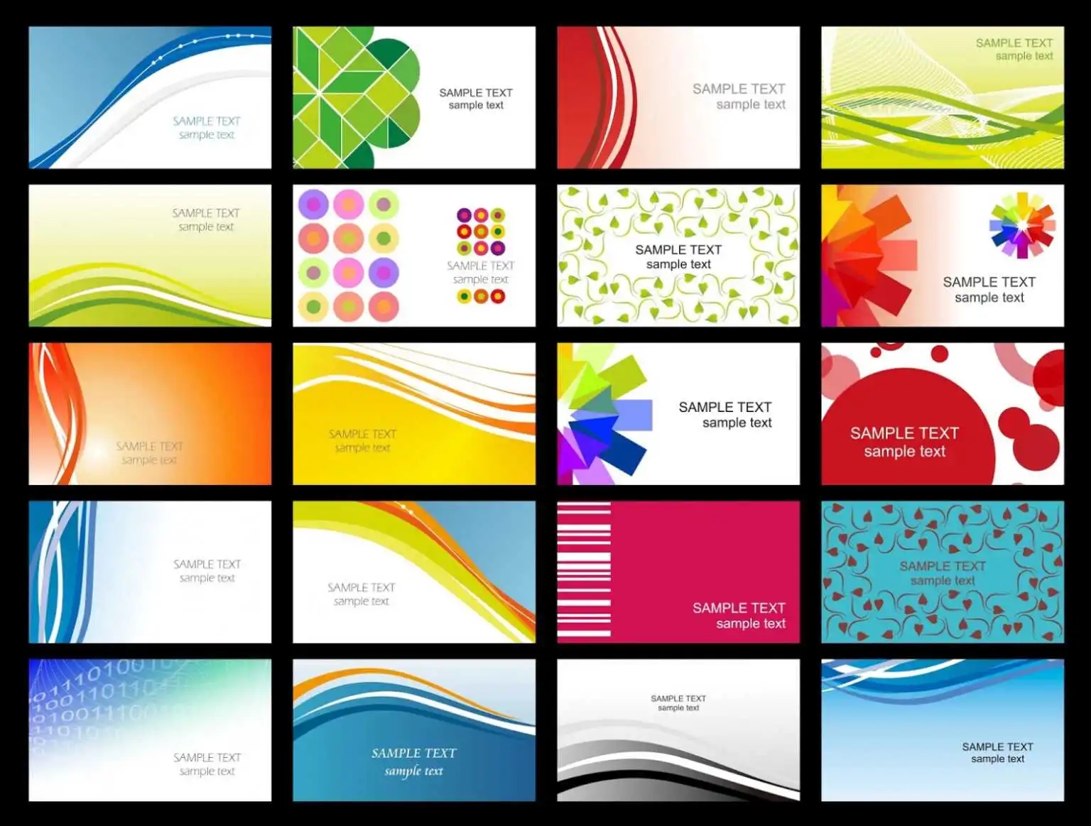 Printable Business Cards Template