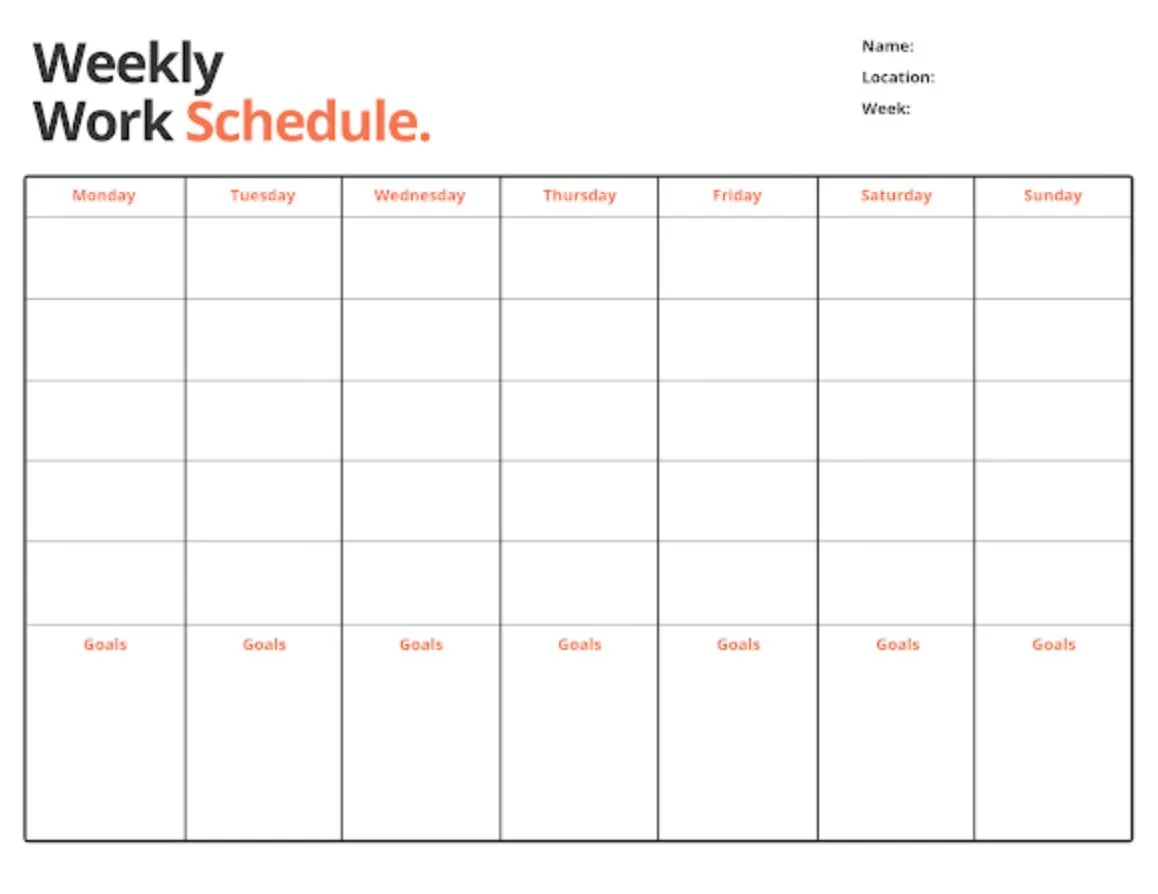 Master Your Week 8 Weekly Schedule Templates Setup Guide