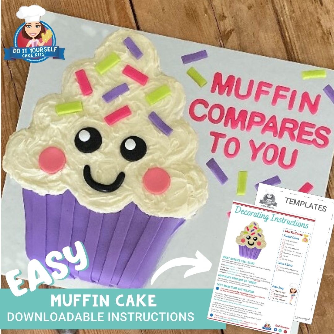 Birthday Cupcake Printable Template