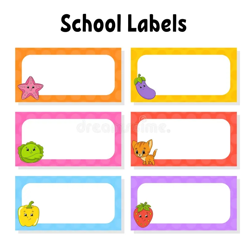 Printable Name Plate Template