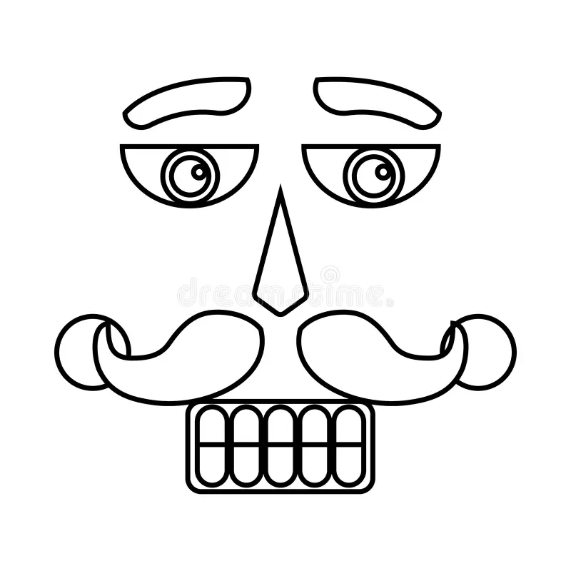 Nutcracker Face Stock Illustrations 453 Nutcracker Face Stock 