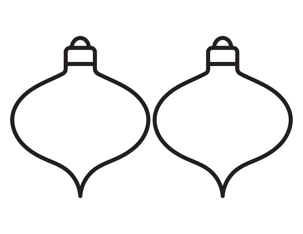 Ornament Template Free Printable The Best Ideas For Kids