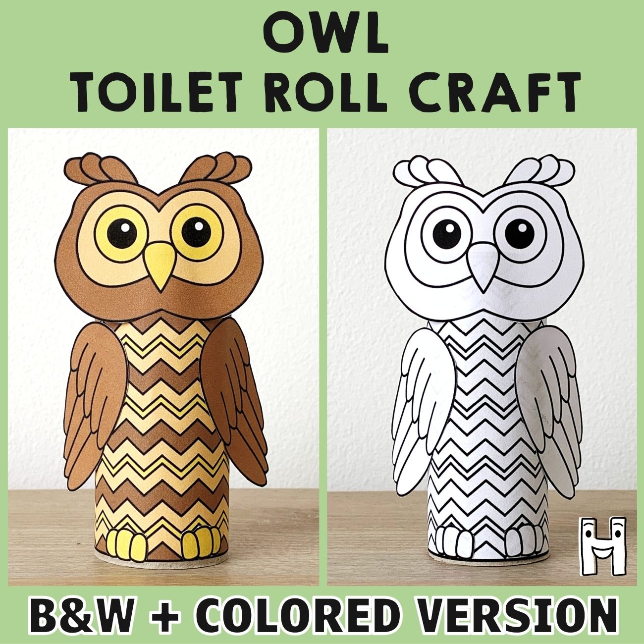 Printable Owl Template