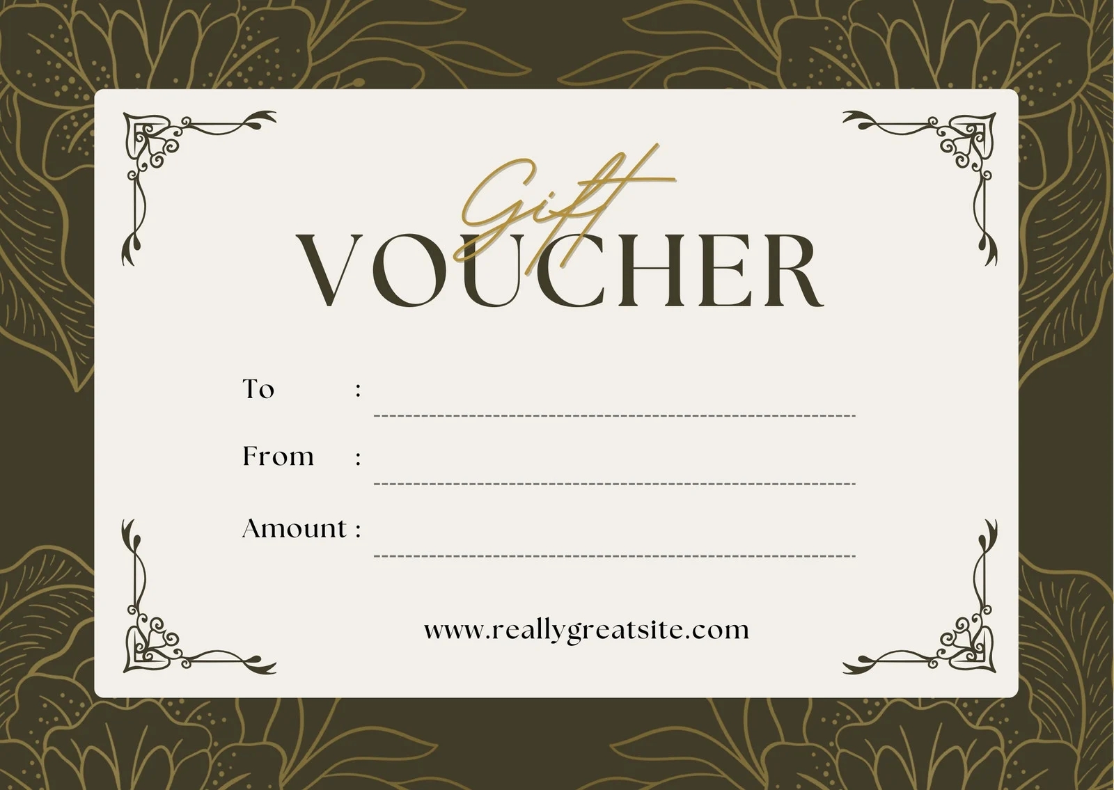 Page 2 Free Printable Gift Certificate Templates To Customize Canva