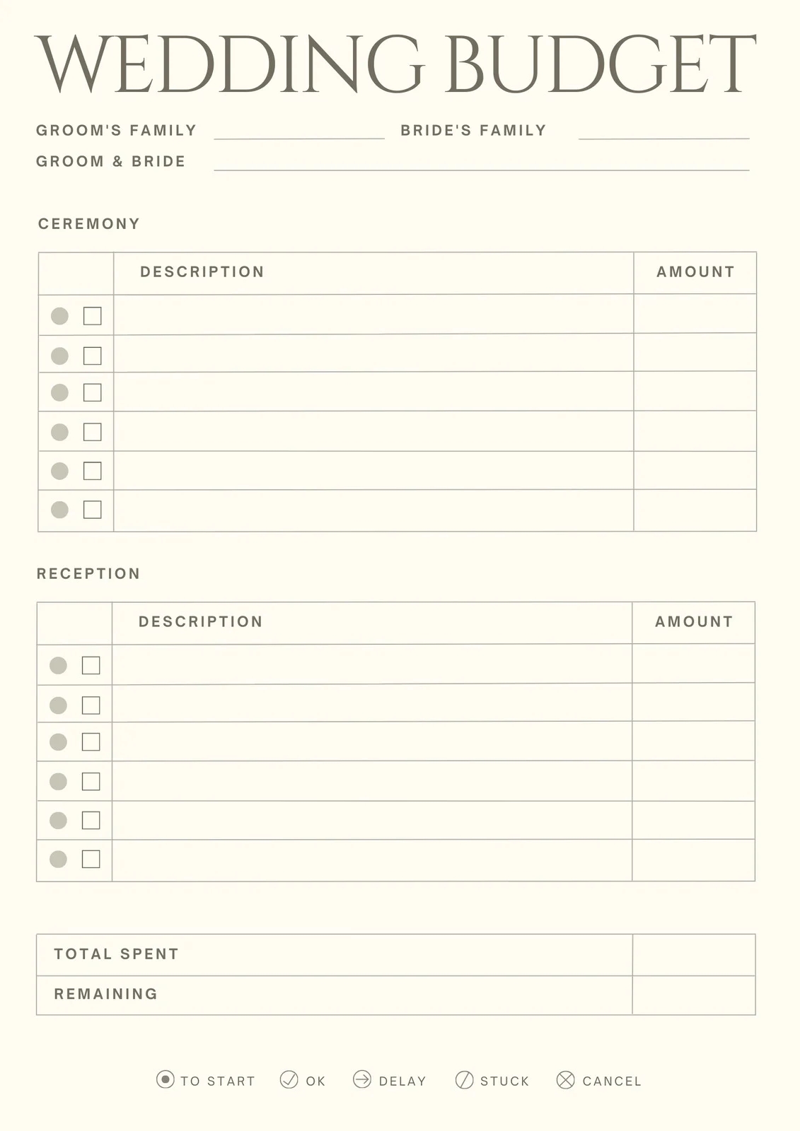 Page 5 Free And Customizable Bride Templates