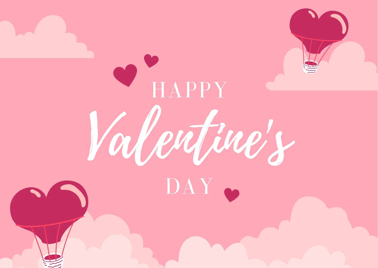Valentine's Day Card Template Printable