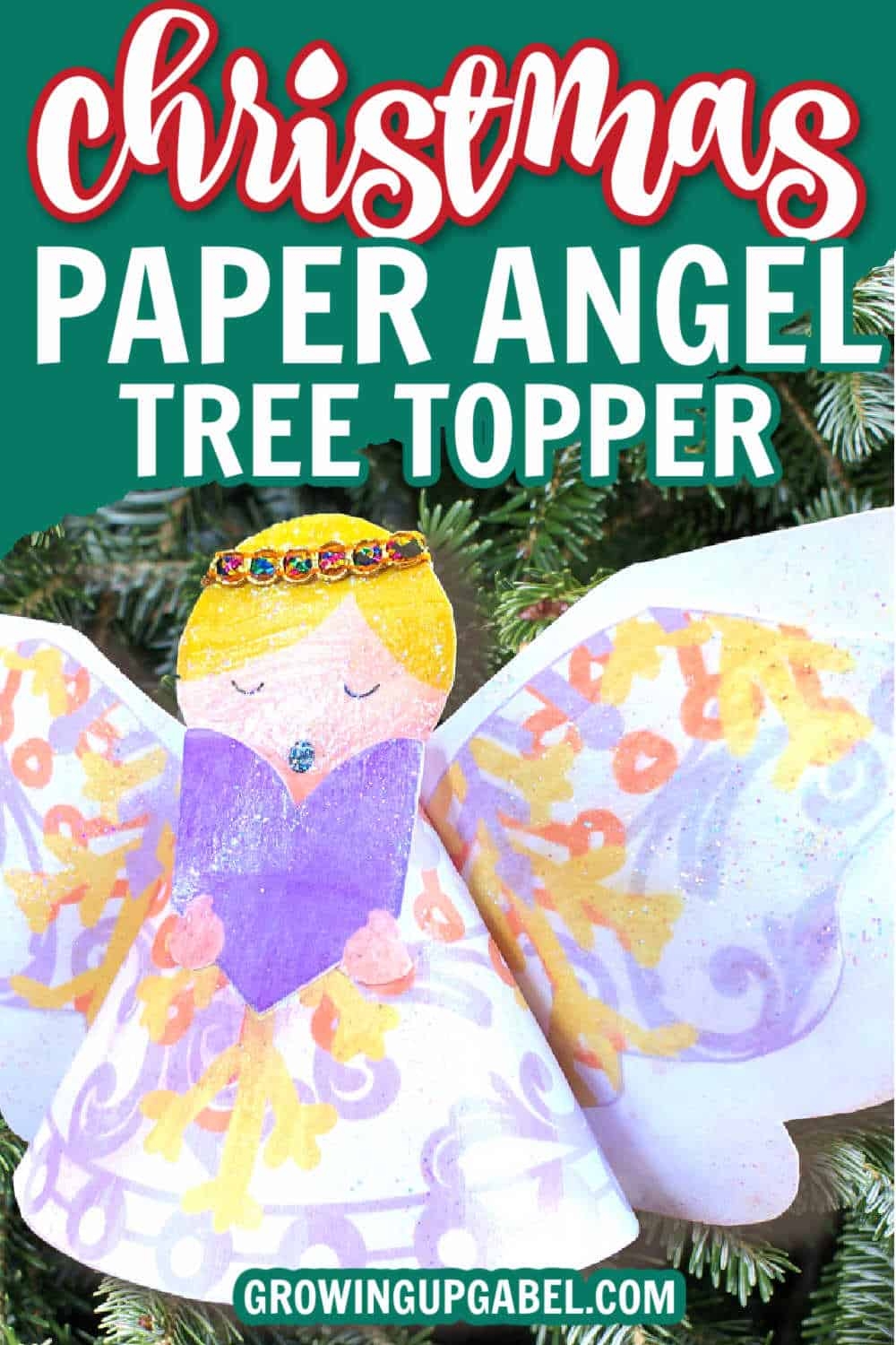 Free Printable Angel Tree Template