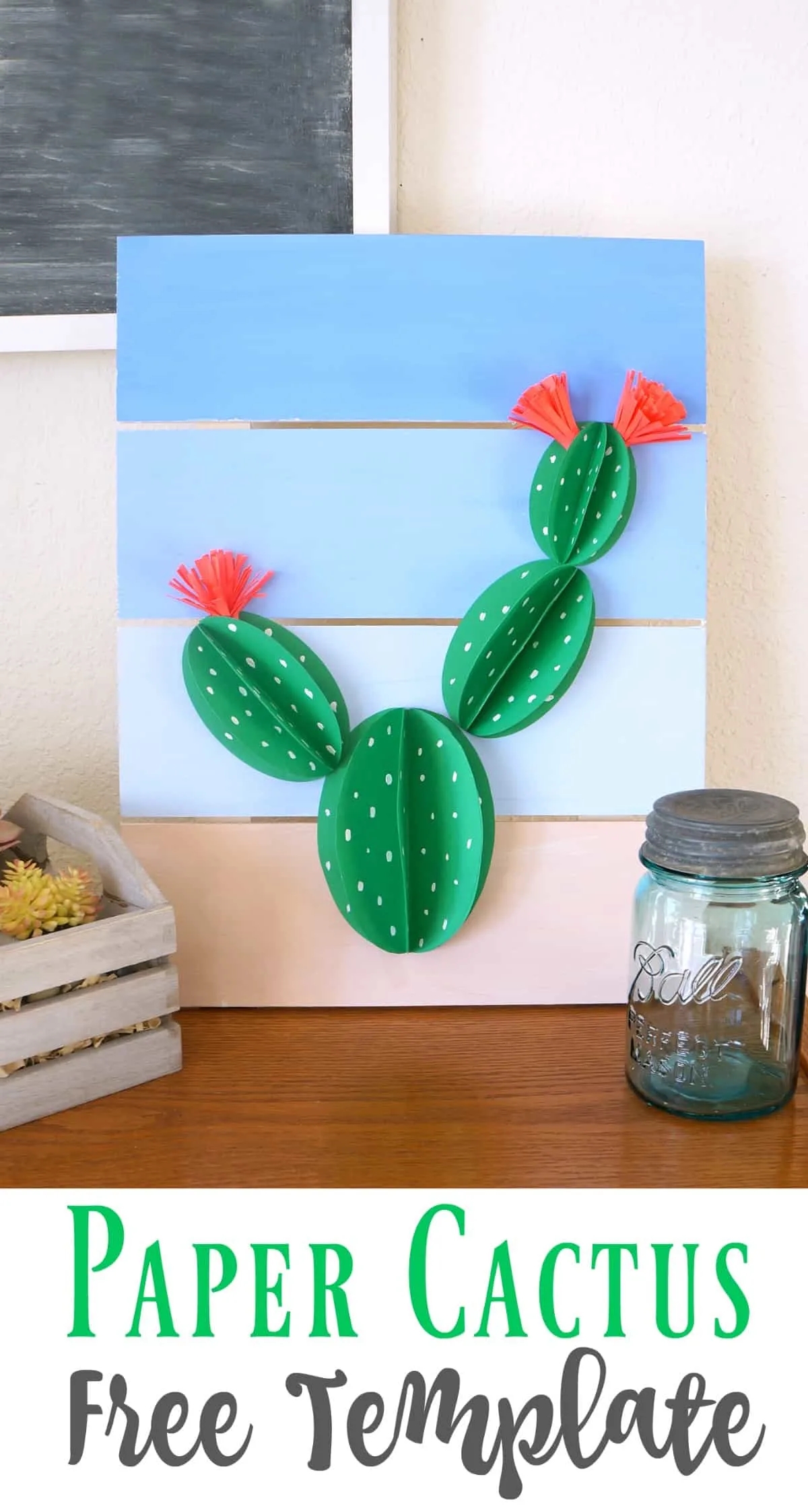 Cactus Template Free Printable
