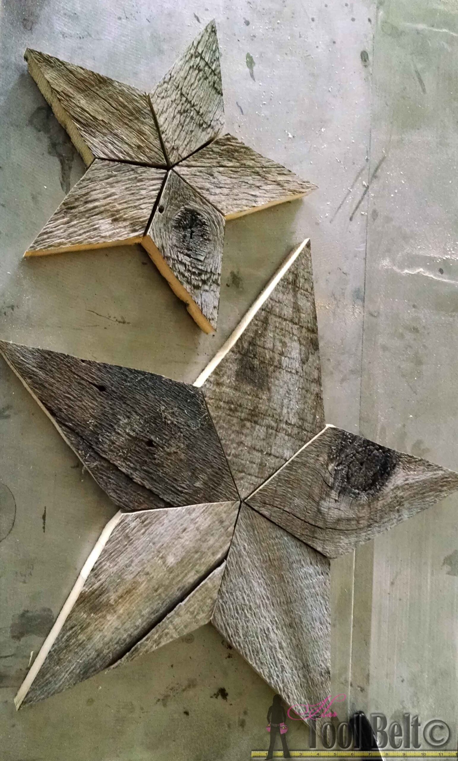 Printable Wooden Star Template