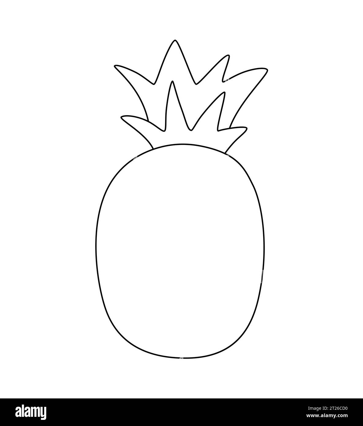 Pineapple Template Printable