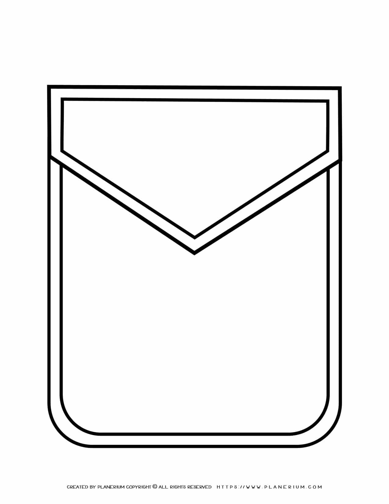 Pocket Template Planerium