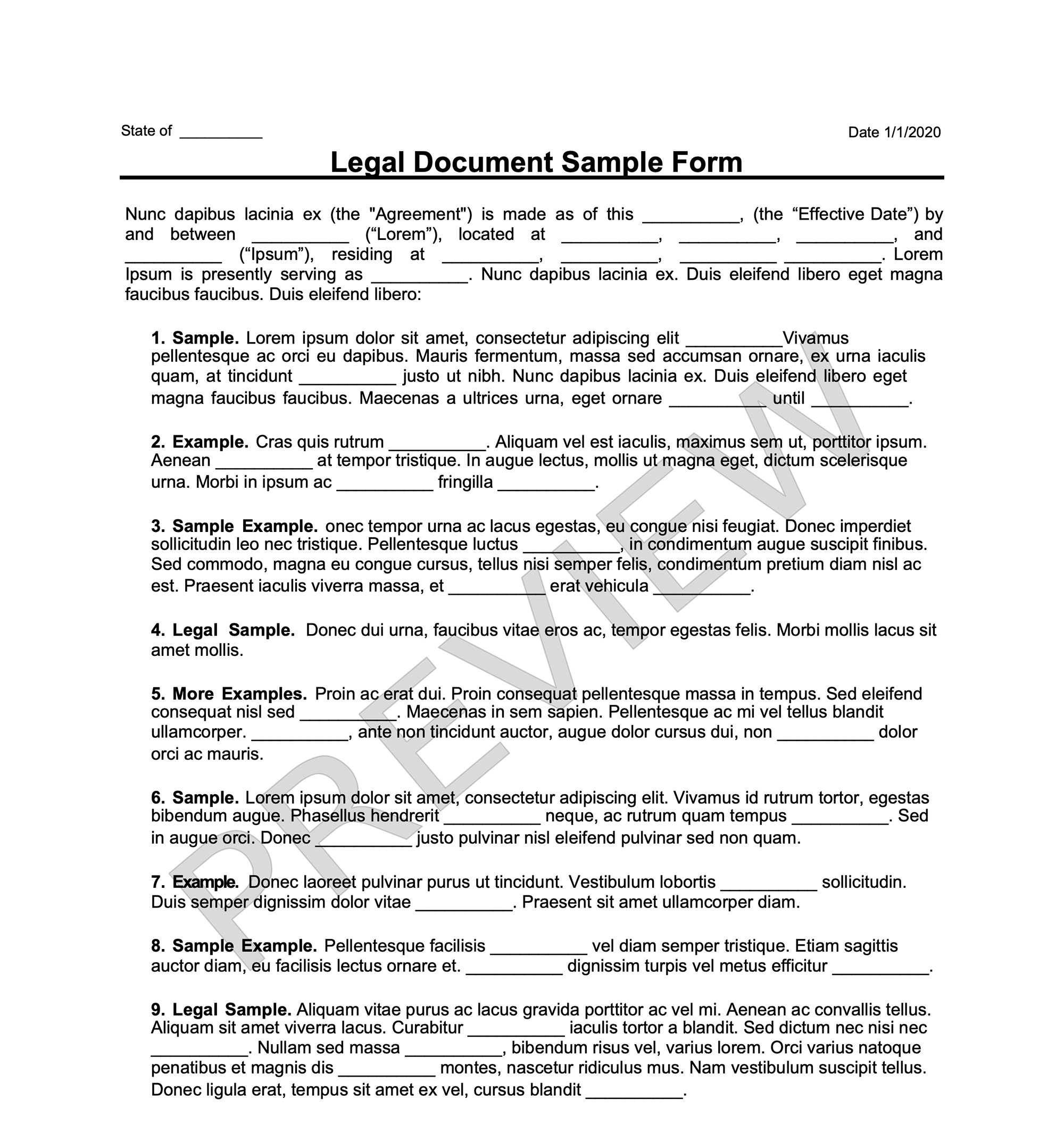 Printable Prenuptial Agreement Template