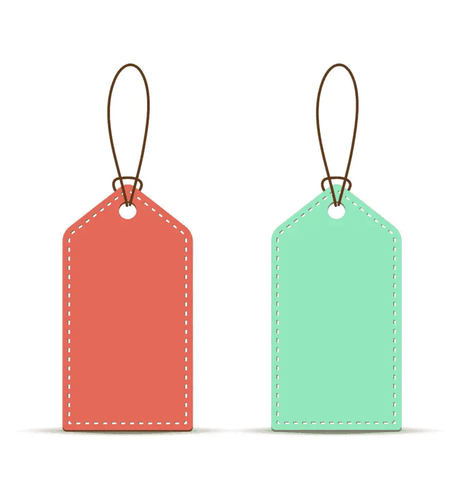 Price Tag Template Printable