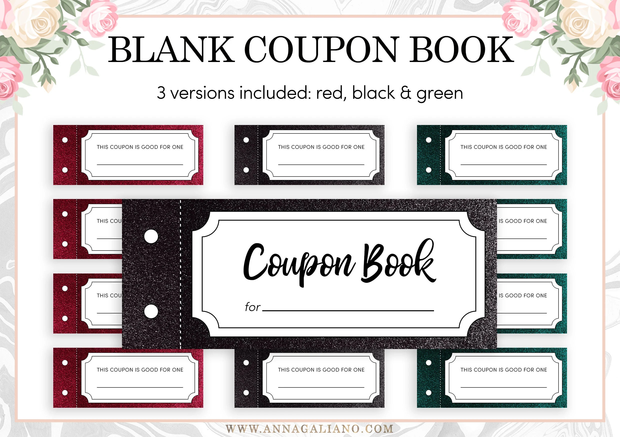 Blank Printable Book Template