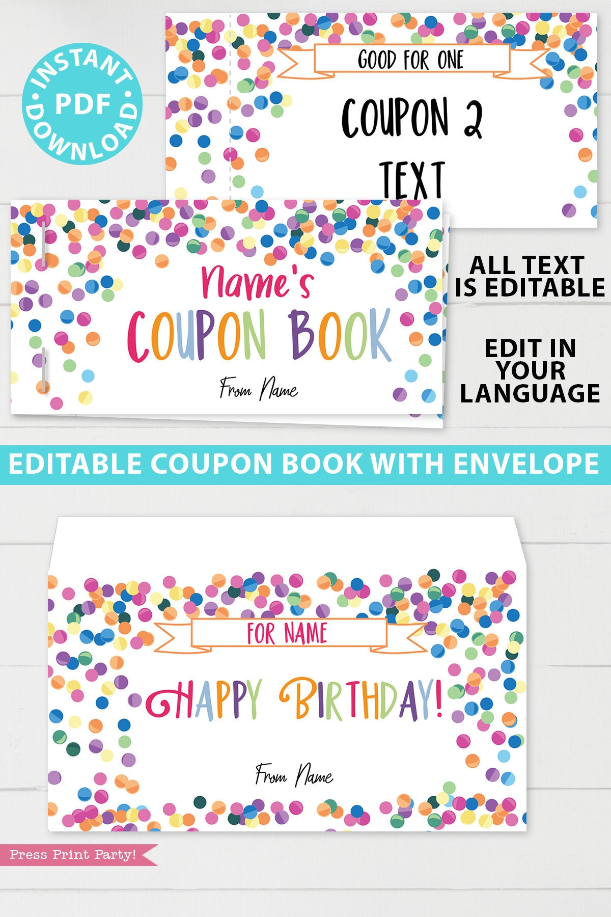 Coupon Printable Template