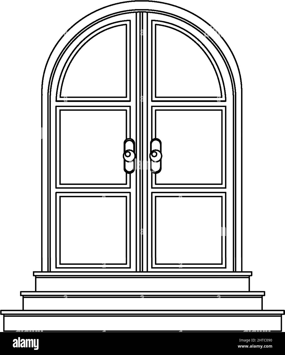 Printable Door Stock Vector Images Alamy