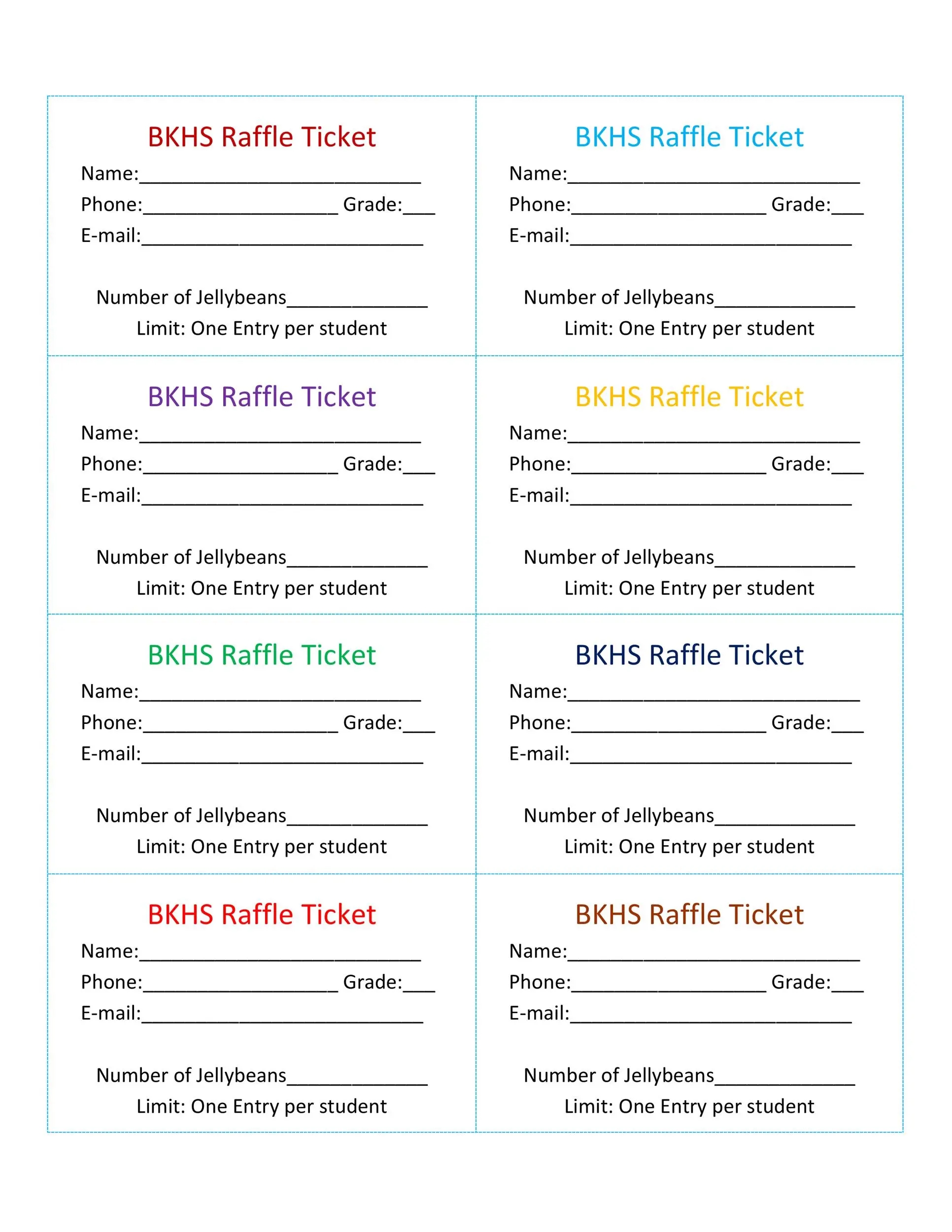 Printable Editable Ticket Template Printable Party Favors
