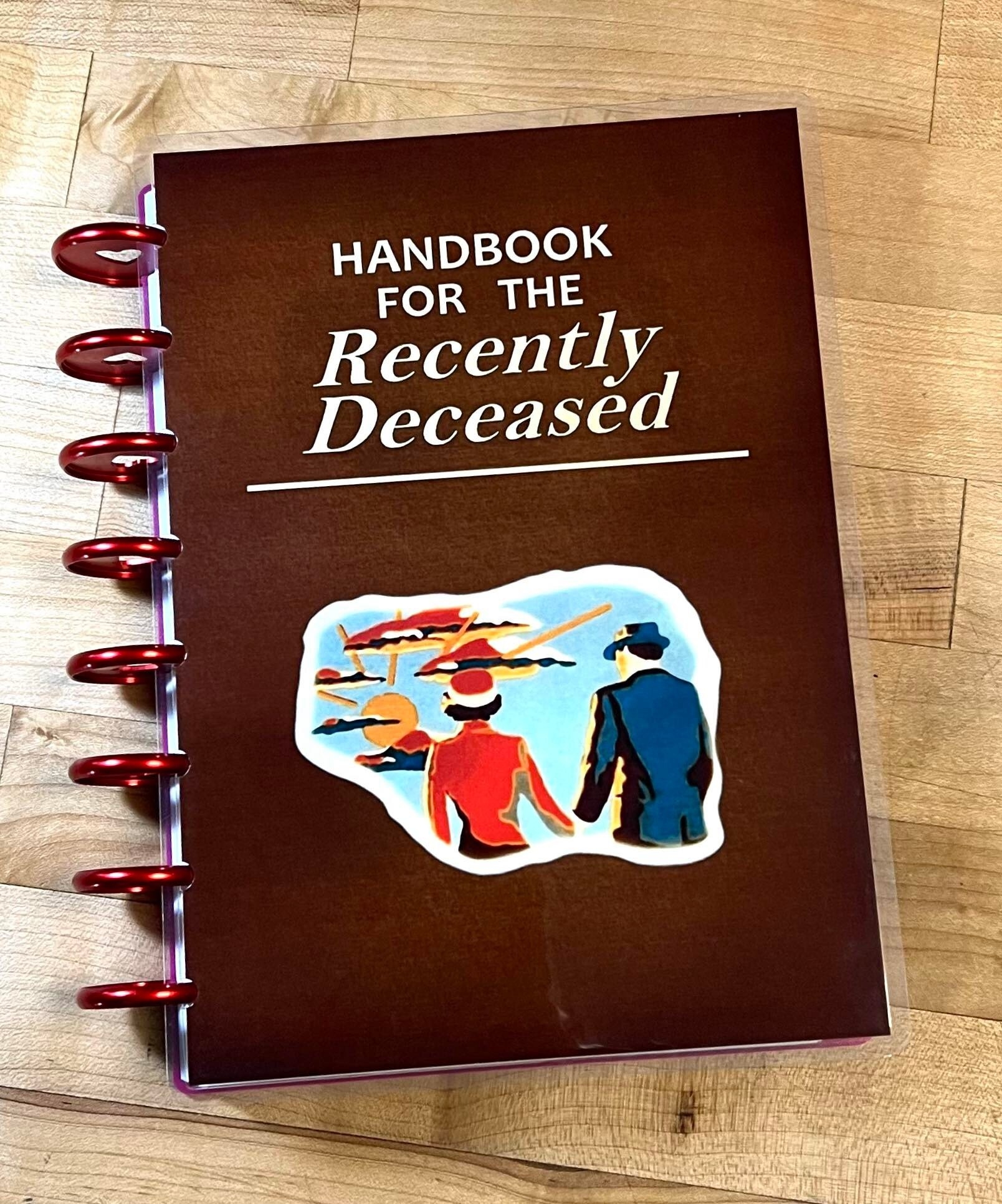 Printable Handbook For The Recently Deceased Etsy