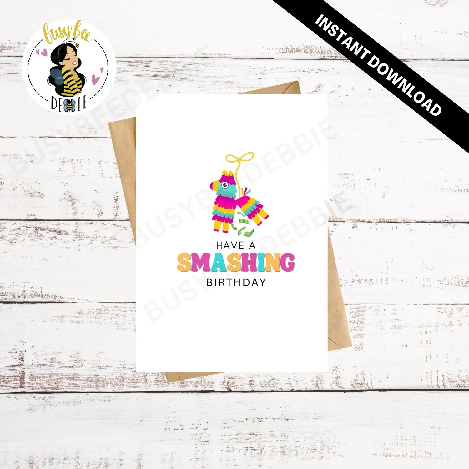 Printable Pinata Template