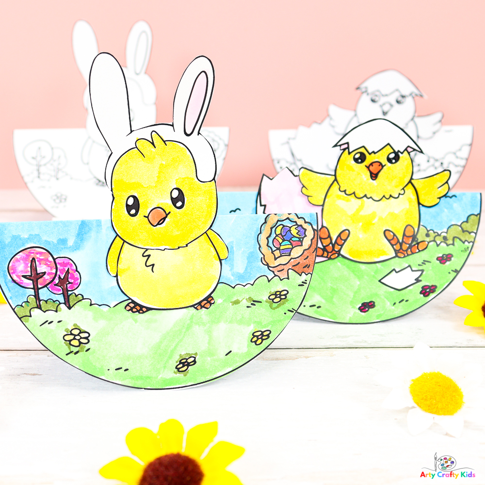 Easter Chick Template Printable