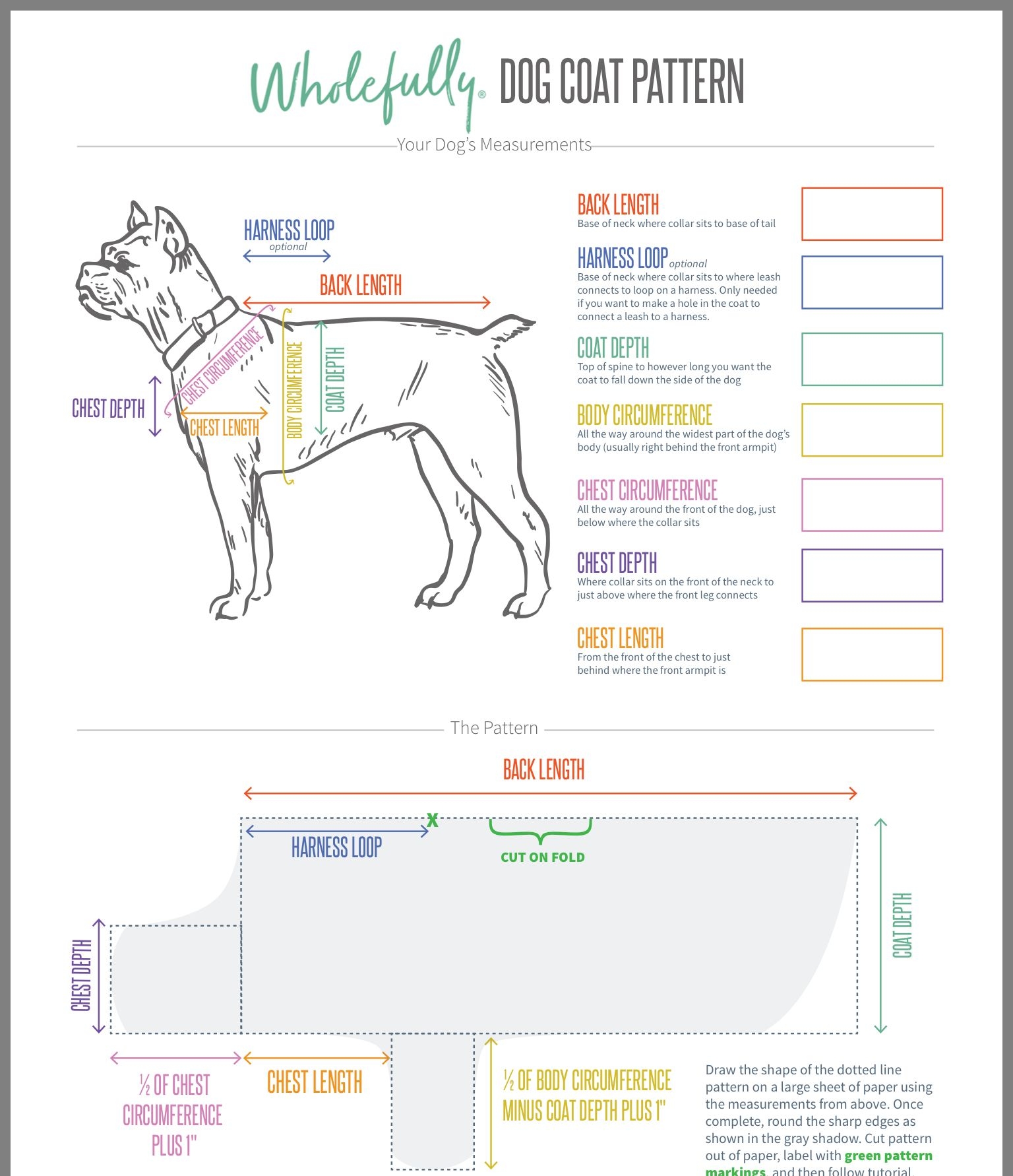 Sewing Patterns For Dogs