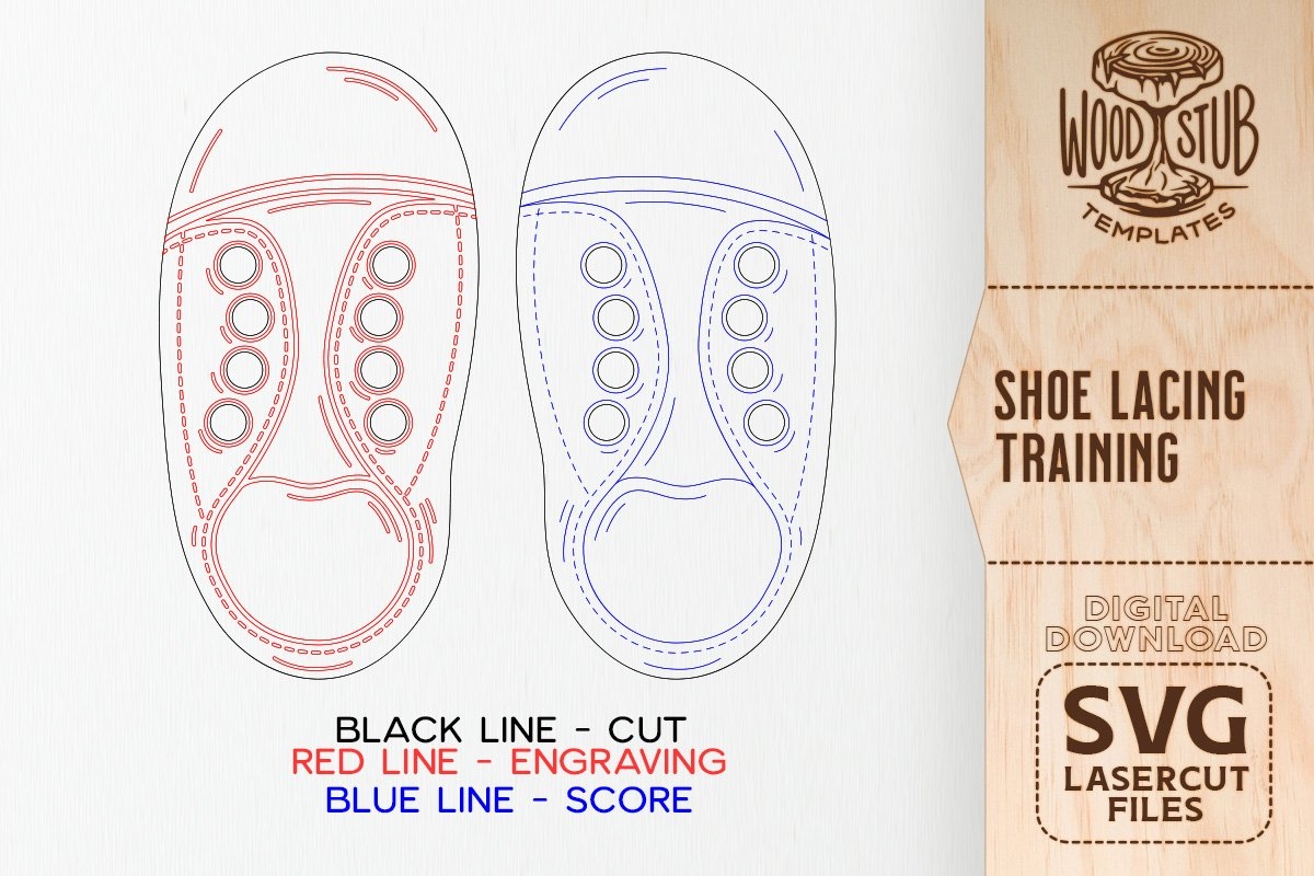 Free Printable Shoe Lacing Template