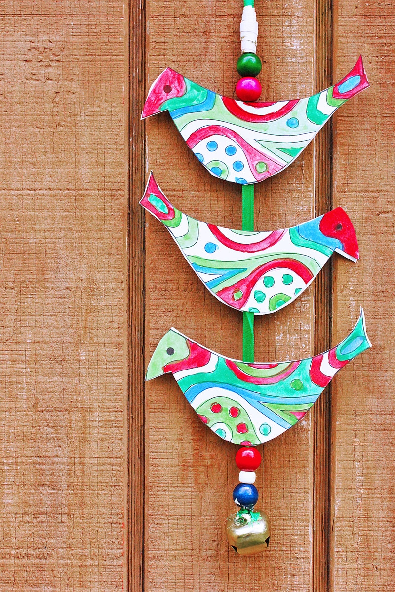 Simple Christmas Craft Ideas Holiday Bell Tota Babble Dabble Do