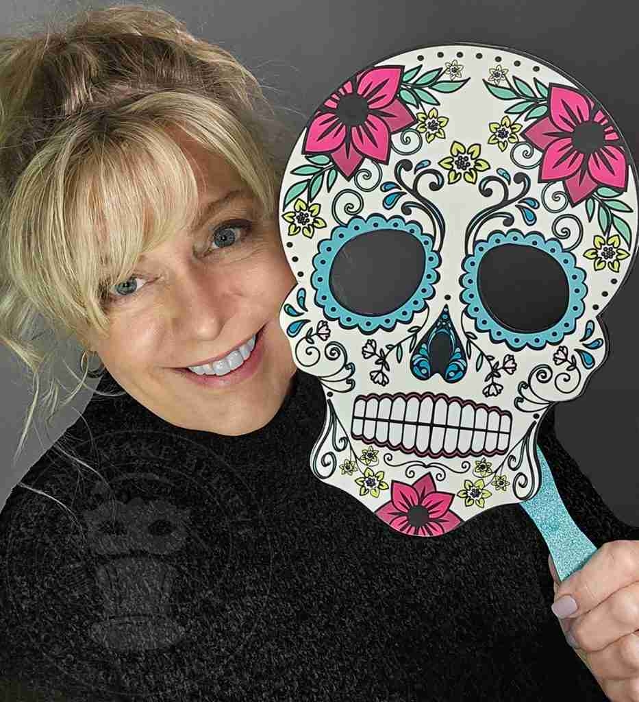 Simple To Make Sugar Skull Masks Free Printables U0026 Color Sheets Making Make Believe