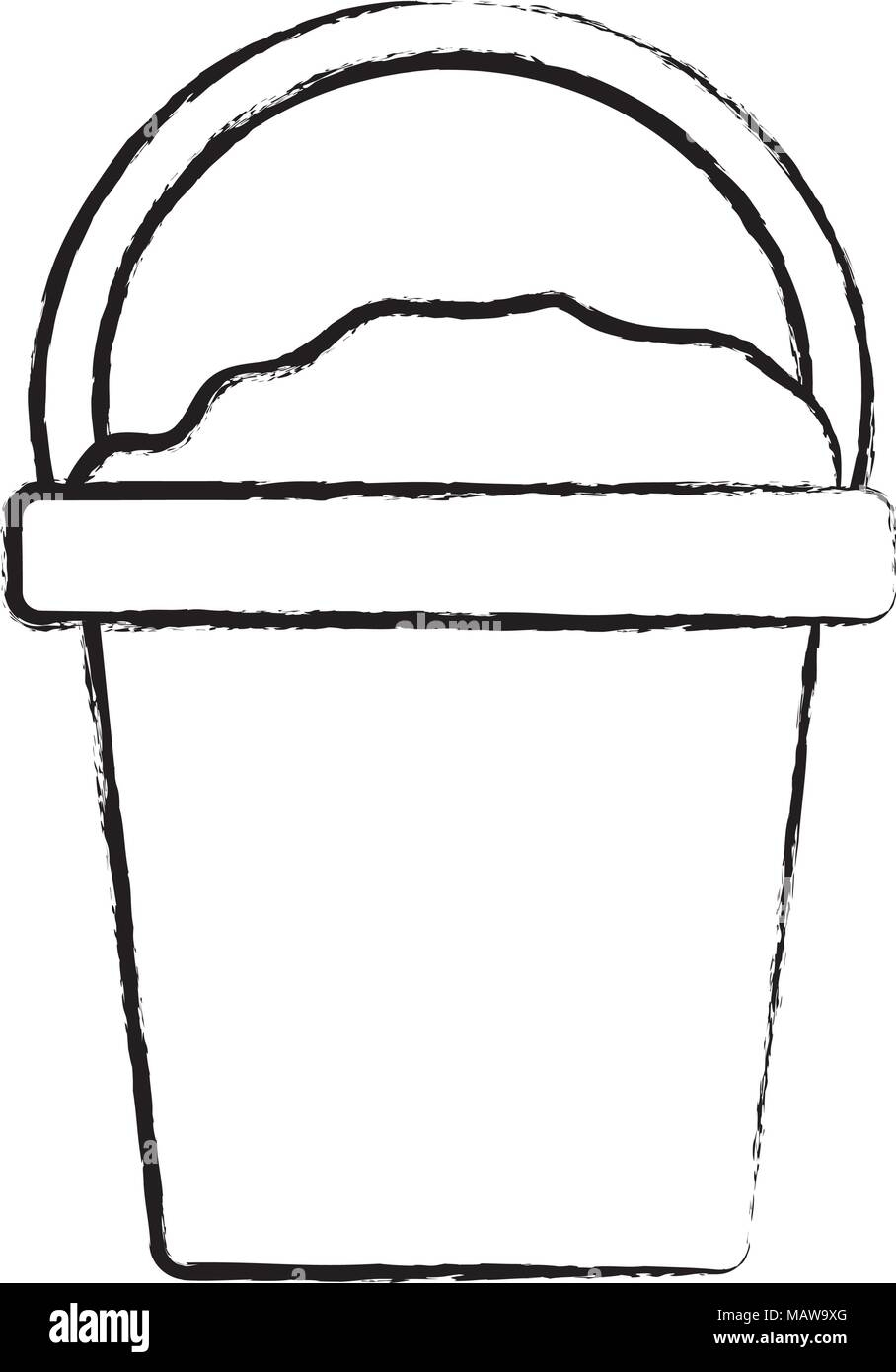 Printable Sand Bucket Template