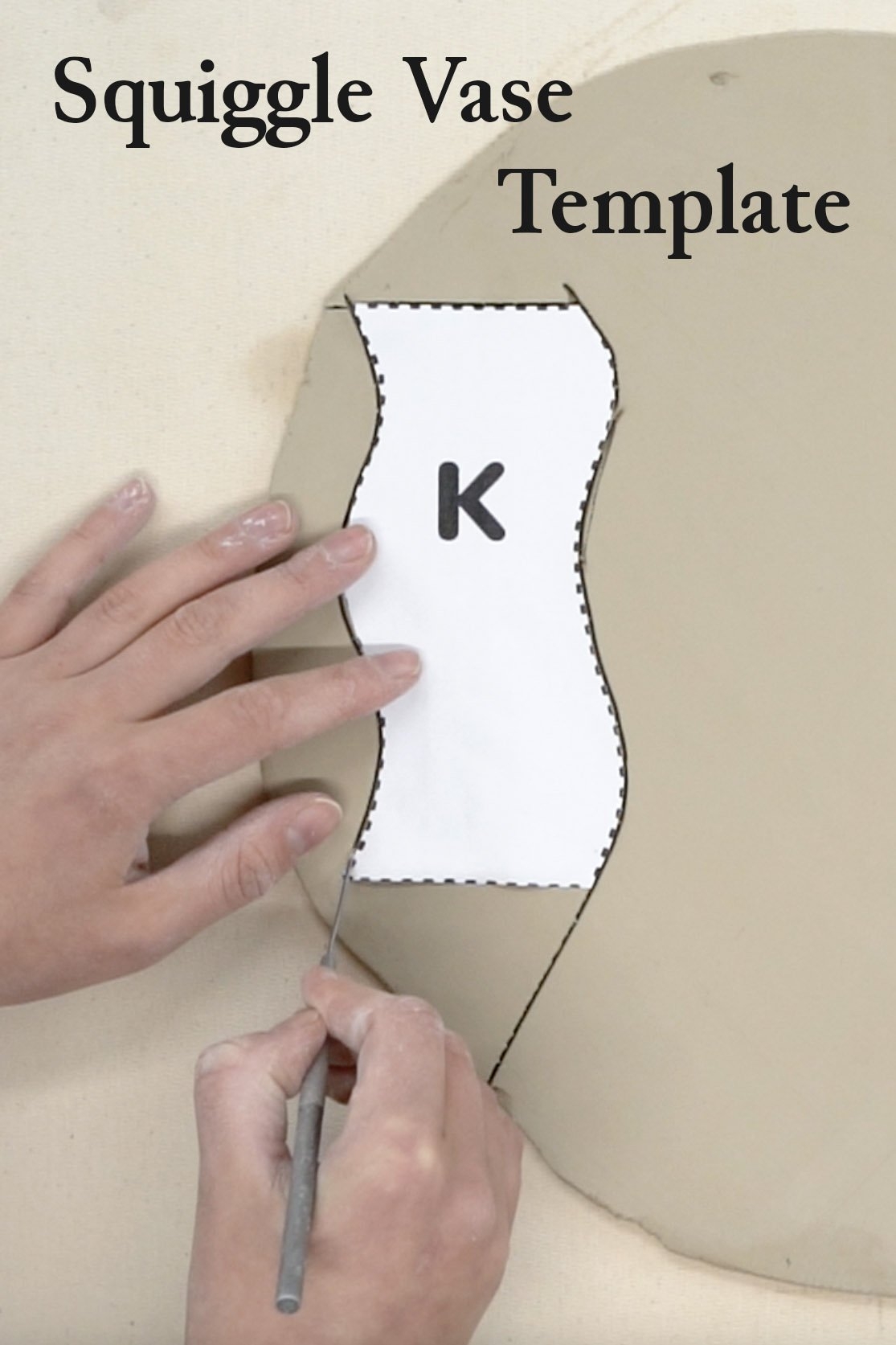 Free Printable Vase Template