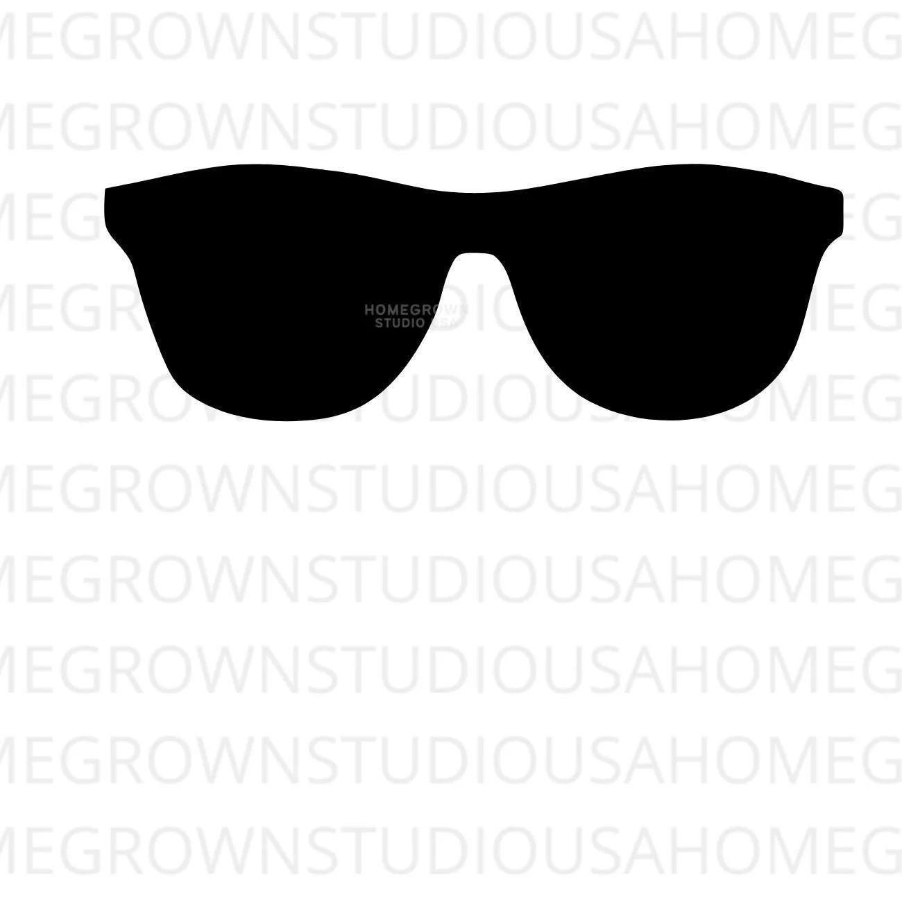 Sunglasses Template Printable