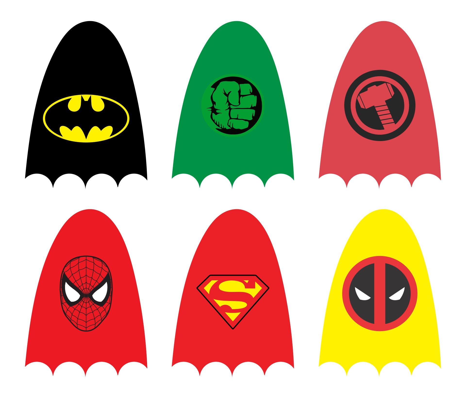 Superhero Lollipop 10 Free PDF Printables Printablee