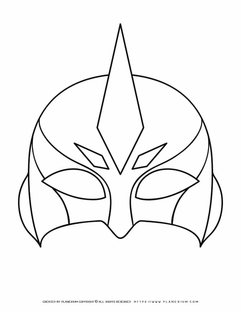 Superhero Mask Planerium