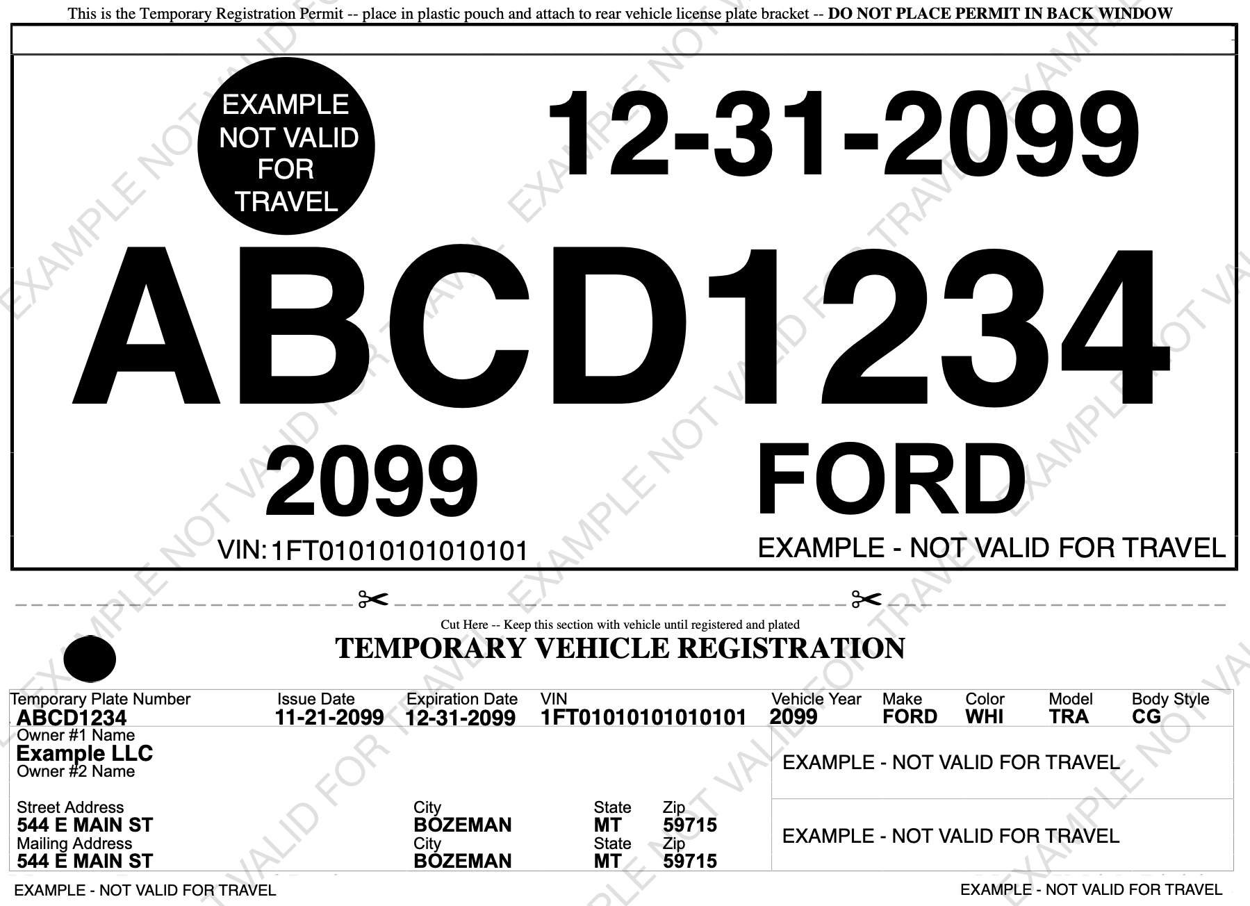 Temp Tags Hitting The Road Quickly After Buying A Vehicle In The USA Visitor us Blog