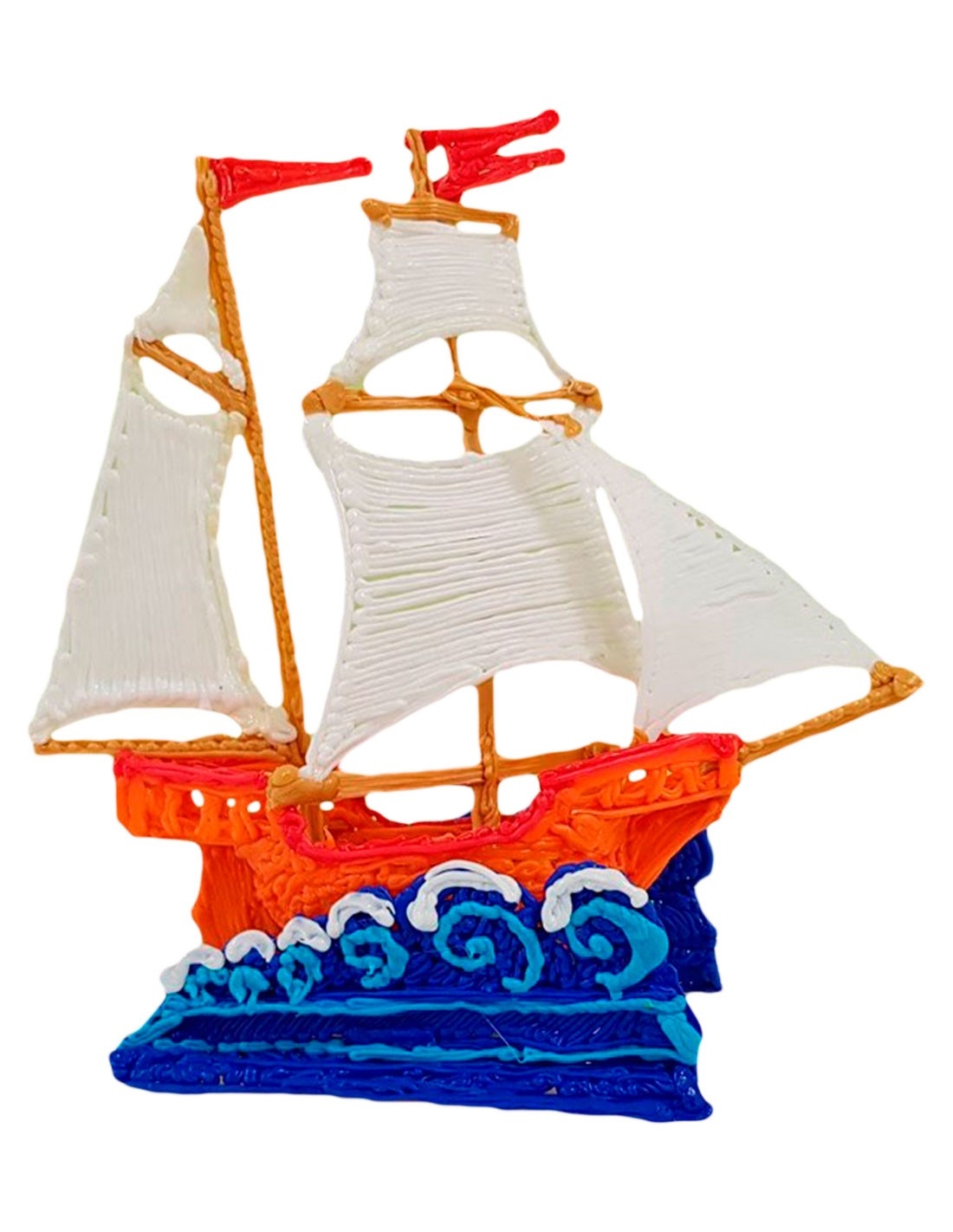 The Ship Free Template For A 3D Pen 