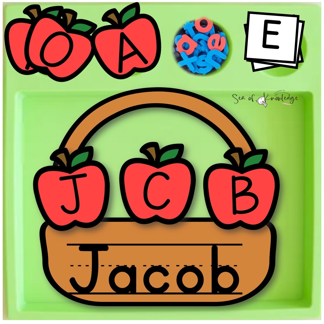 Free Printable Apple Basket Template
