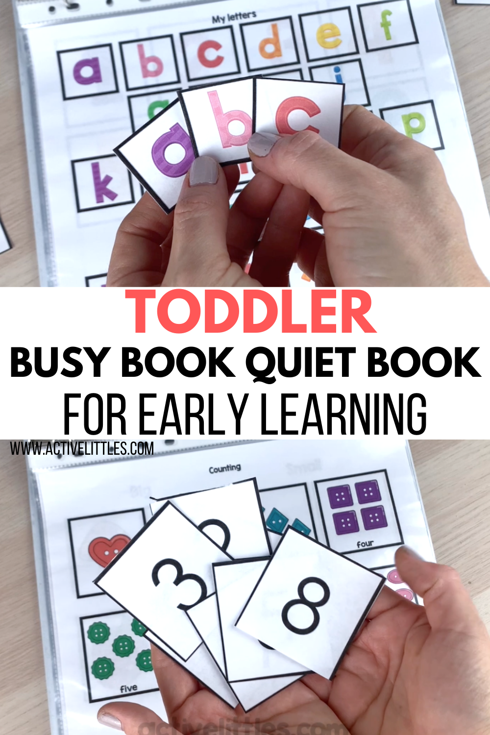 Educational Free Printable Quiet Book Templates