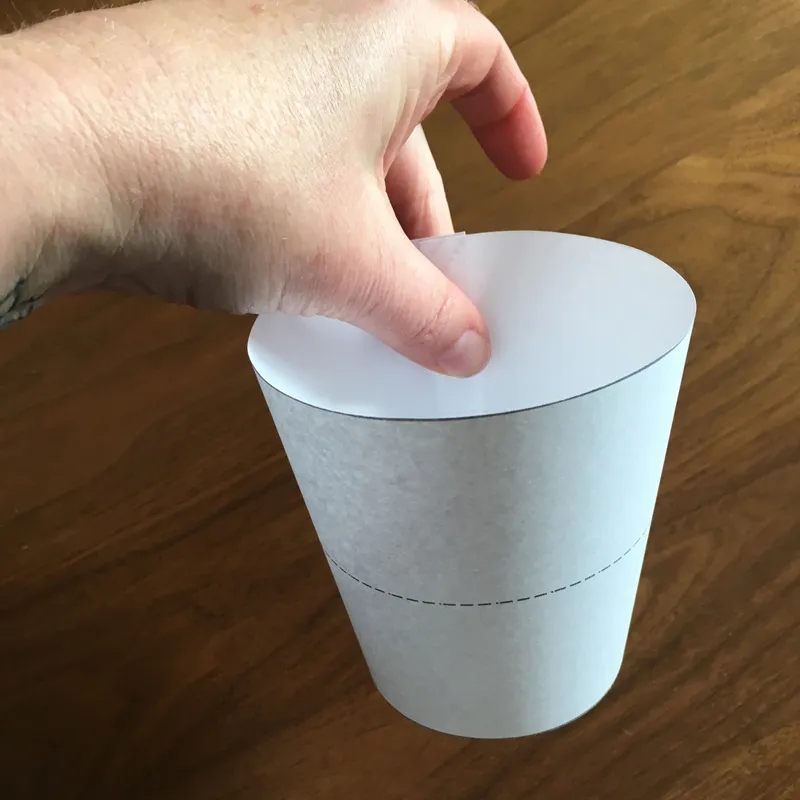 Printable Slab Mug Template