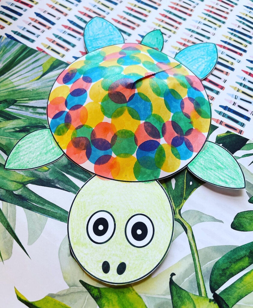 Free Printable Turtle Template