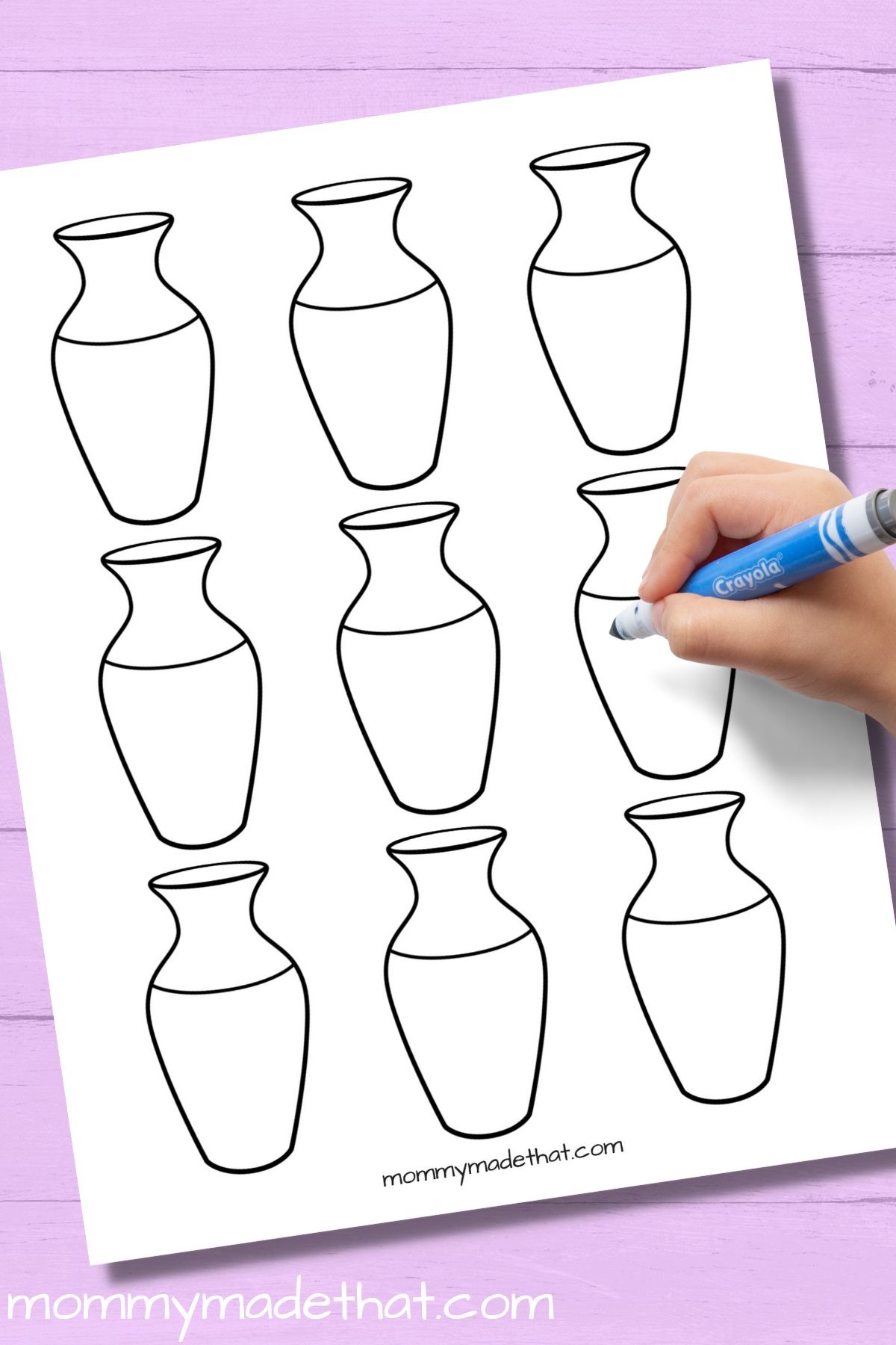 Vase Templates Free Printables 