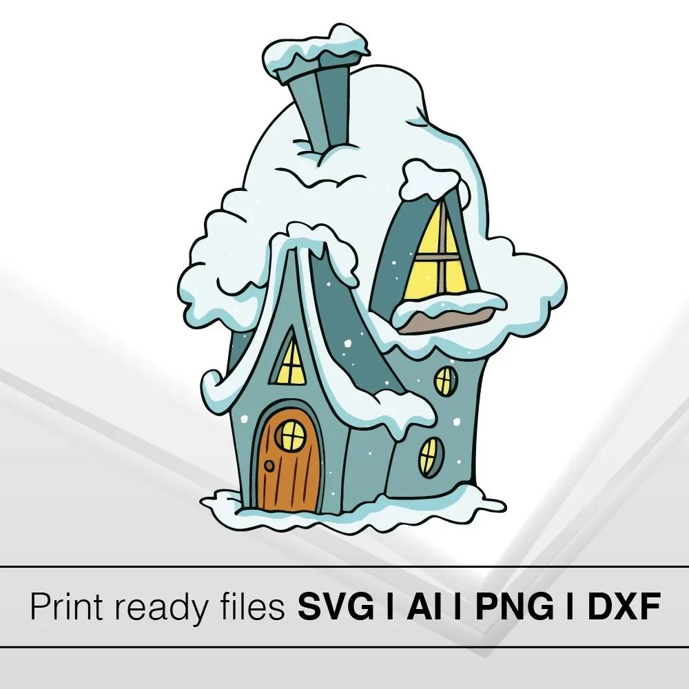 Whoville Houses Template Etsy