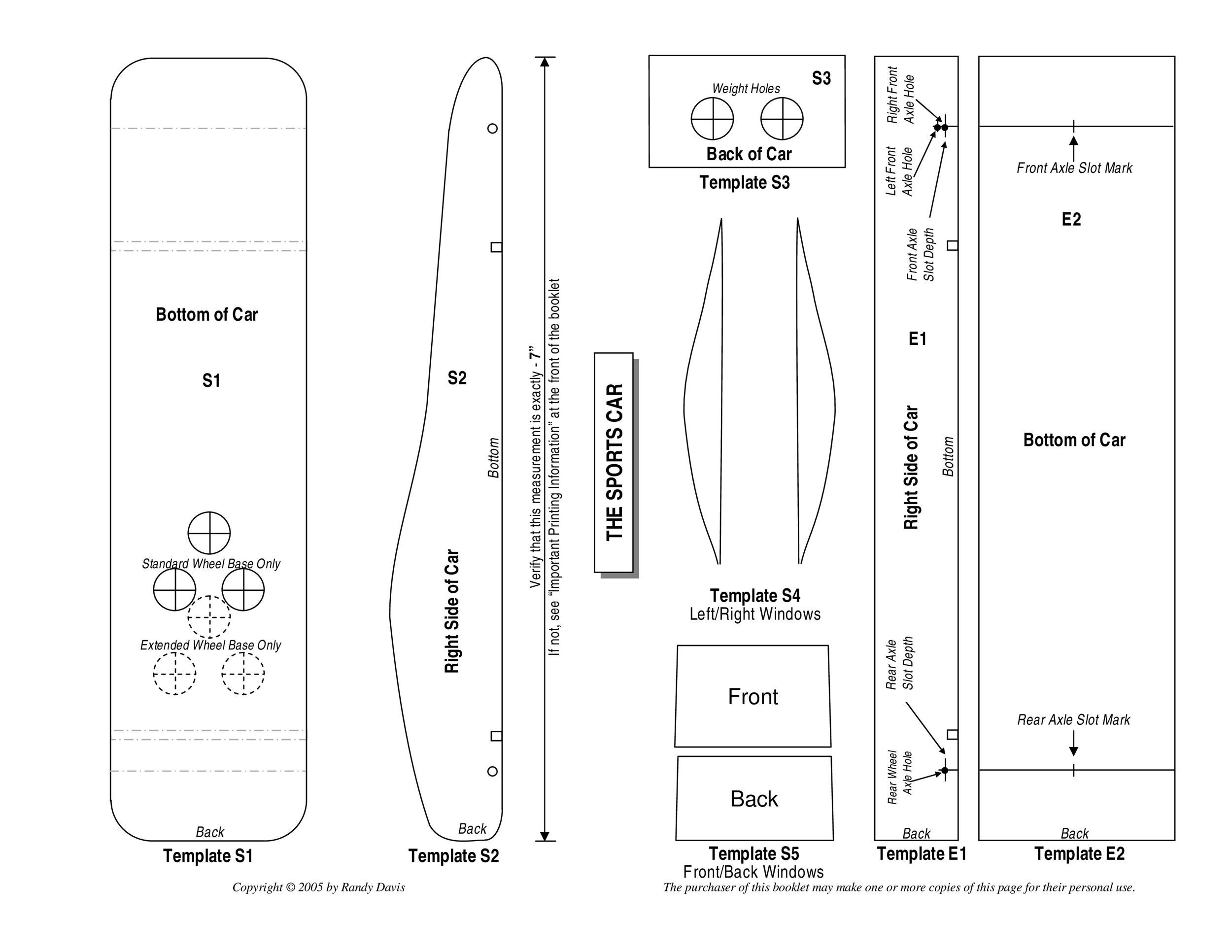 39 Awesome Pinewood Derby Car Designs U0026 Templates TemplateLab