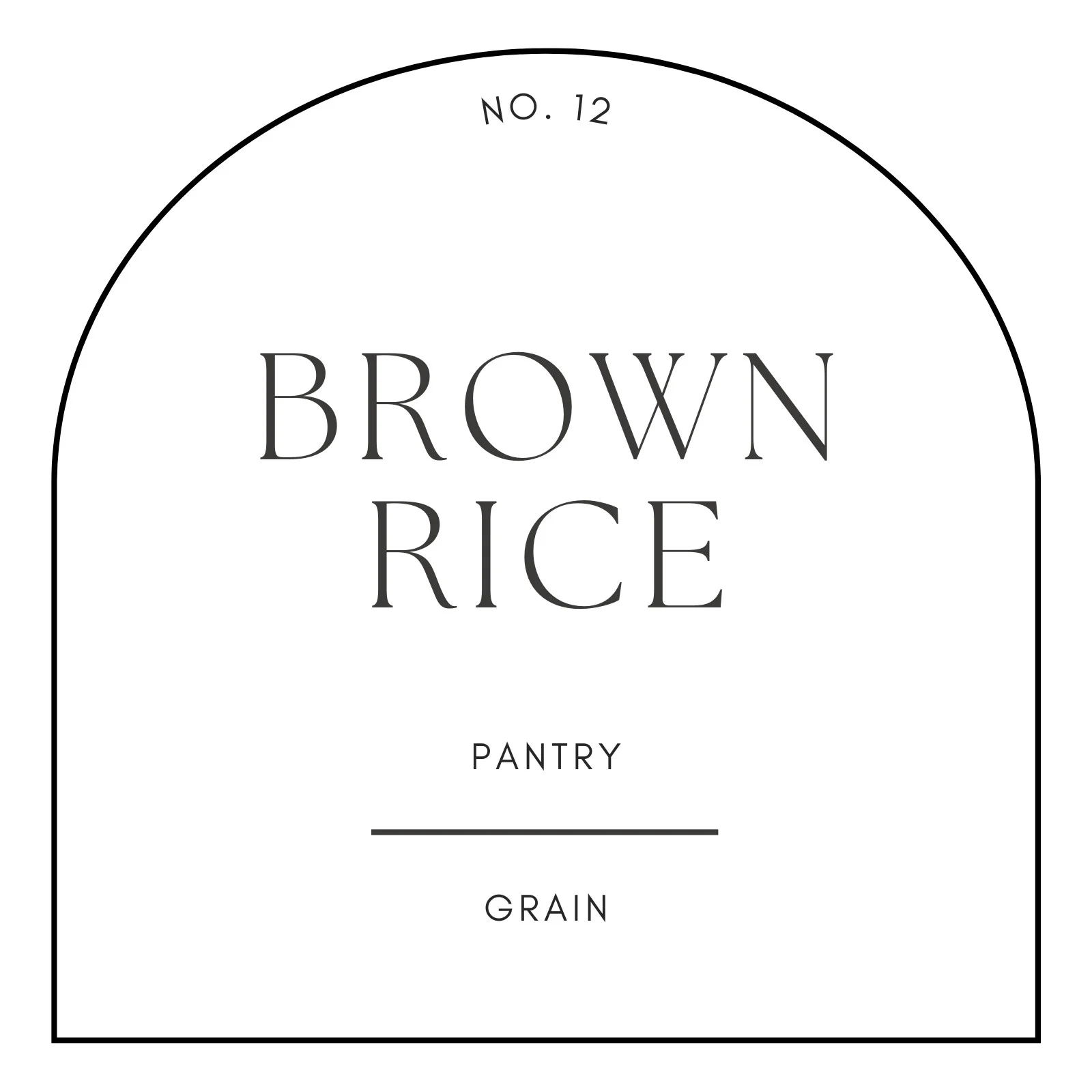 Free Printable Label Template